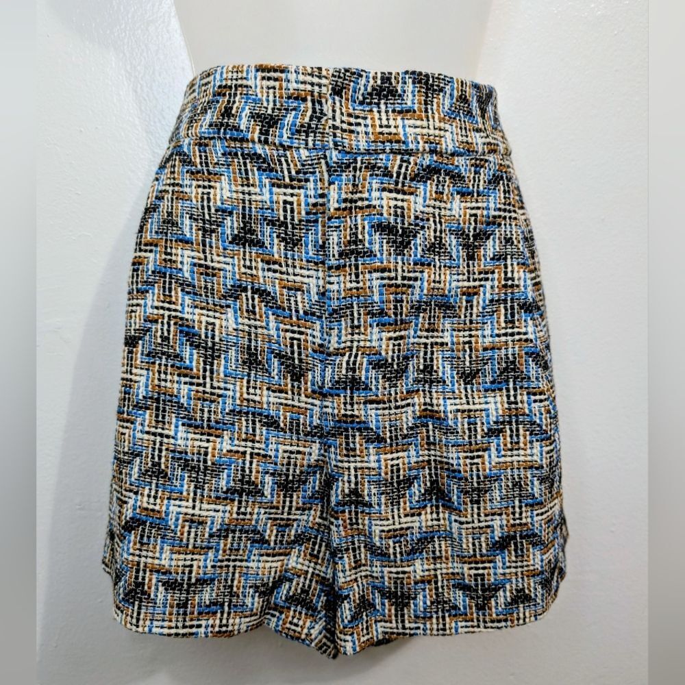 Derek Lam 10 Crosby Plaid Preppy Academia Quiet Luxury Coastal Classic Shorts 6